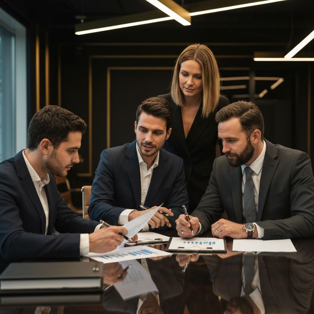 Accelerated Finance team in a strategic capital planning session