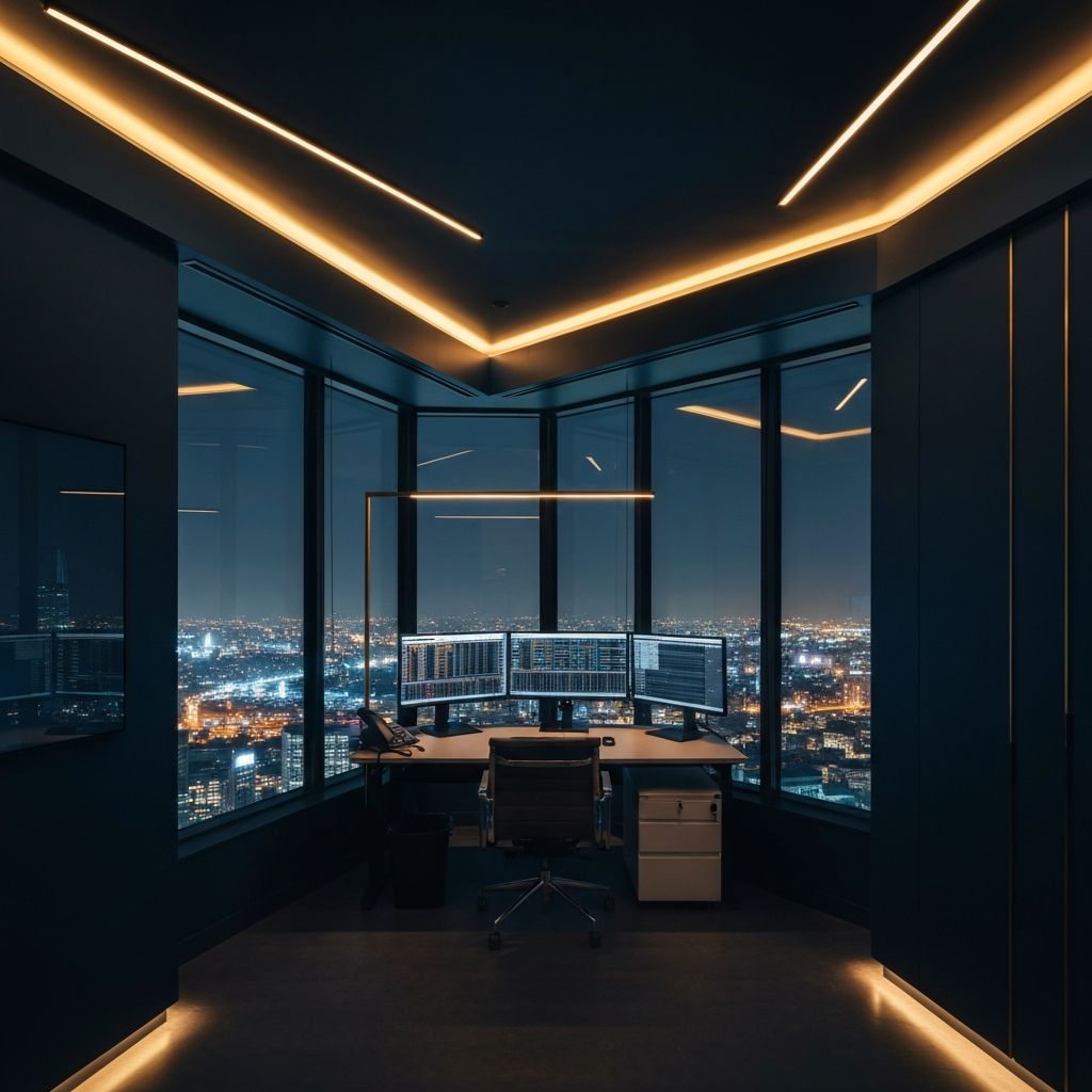 Modern executive office at Accelerated Finance